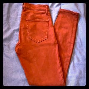 Gap, Maroon 1969 skinny jeans